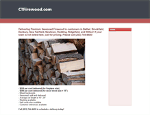 Tablet Screenshot of ctfirewood.com